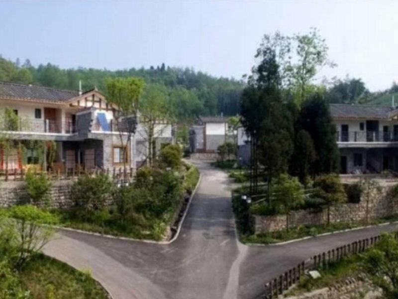"4.20"災(zāi)后重建天臺山鎮(zhèn)青崗林安置點
